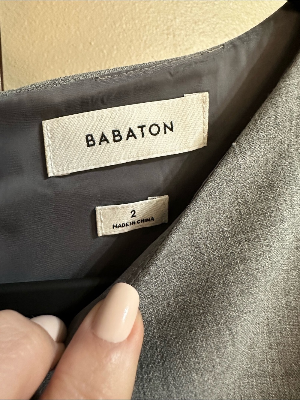 Babaton Bond Gray Sleeveless Midi Sheath Dress - Picture 3 of 8
